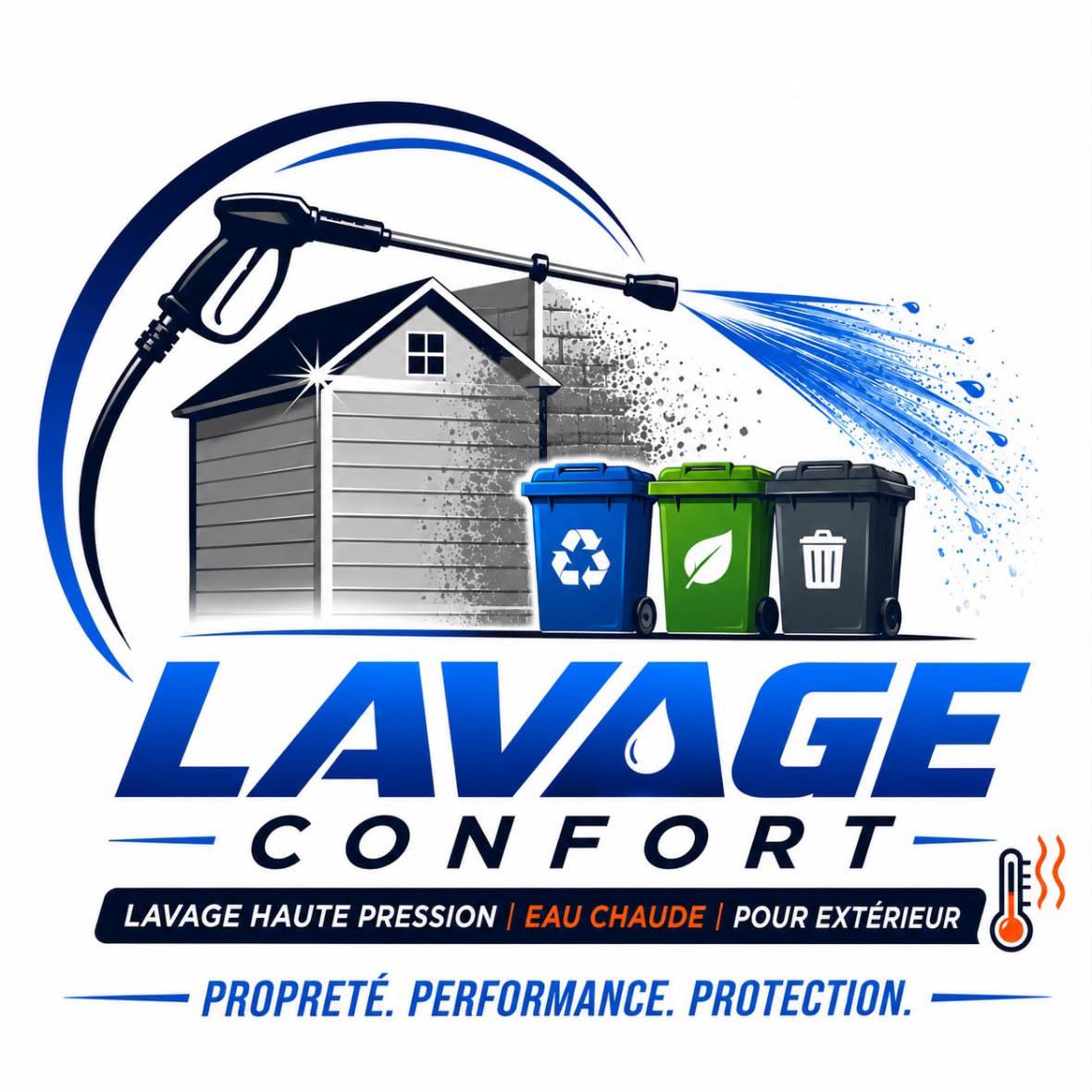 Lavage Confort — Lavage haute pression à l'eau chaude